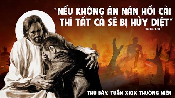 Thứ Bảy tuần XXIX Tn: Hãy sám hối