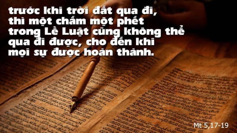 Thứ Tư tuần X Thường niên: Đức Kitô và Lề Luật