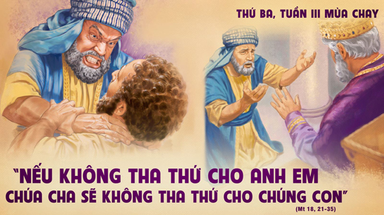 Thứ Ba tuần III Mùa Chay: “Thầy không bảo là đến bảy lần, nhưng là đến bảy mươi lần bảy!”