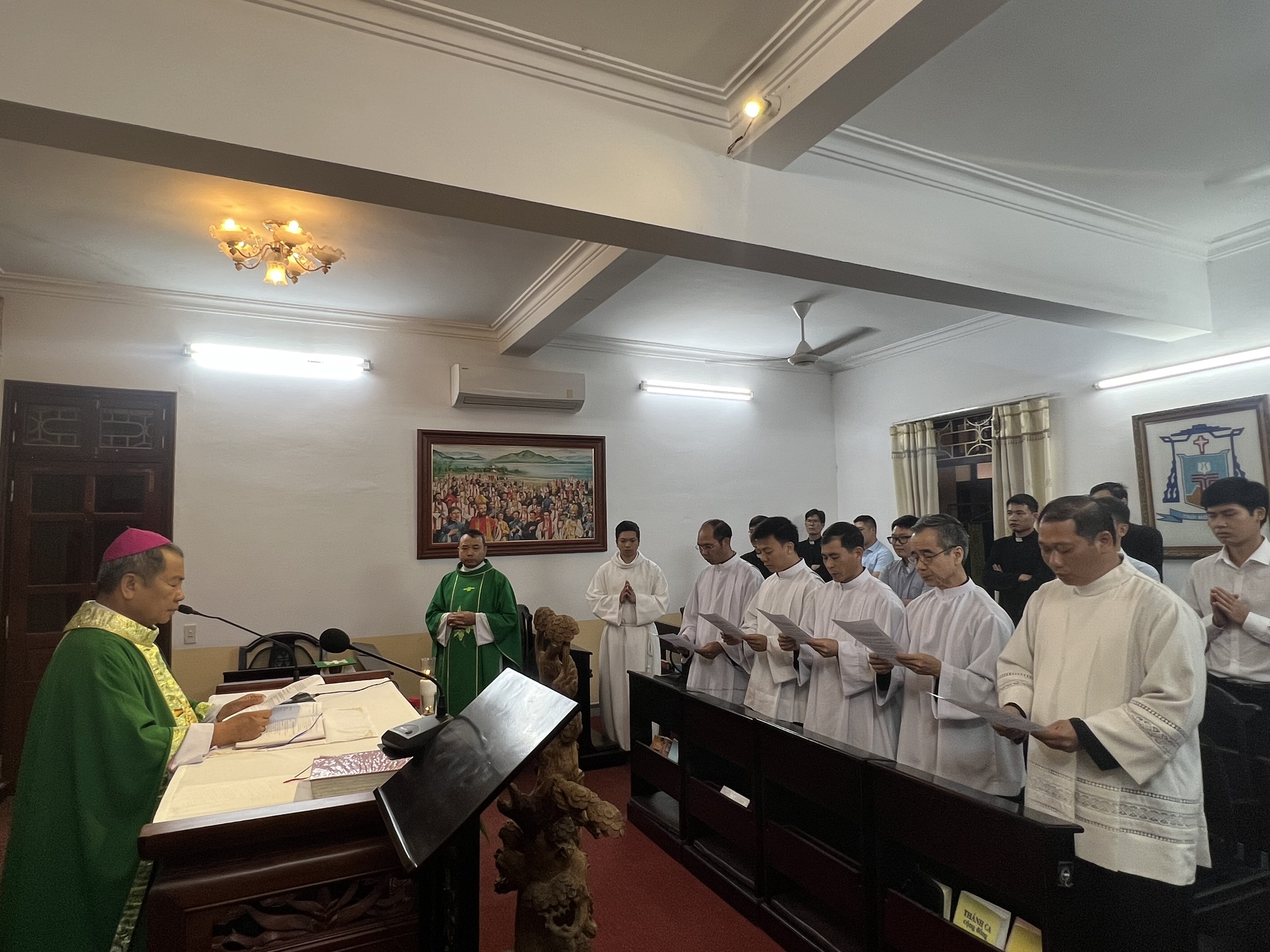 Giáo phận Lạng Sơn- Ca bằng: Thánh lễ và Nghi thức Dấn thân và tiếp nhận các ứng viên Phó tế