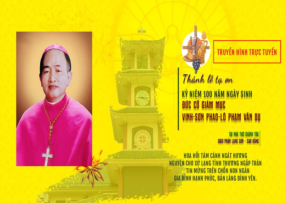 (WGPLS Trực Tiếp) Thánh lễ Tạ Ơn 100 năm Sinh nhật Đức Cố Giám mục Vinhson Phaolo Phạm Văn Dụ