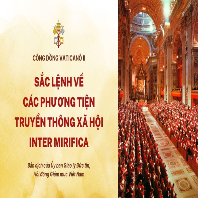 Sắc lệnh về các Phương tiện truyền thông xã hội - Inter mirifica của Công đồng Vaticanô I