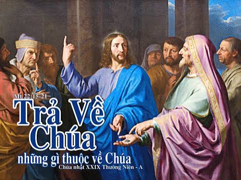 CHÚA NHẬT XXIX TN - CHÚA NHẬT TRUYỀN GIÁO