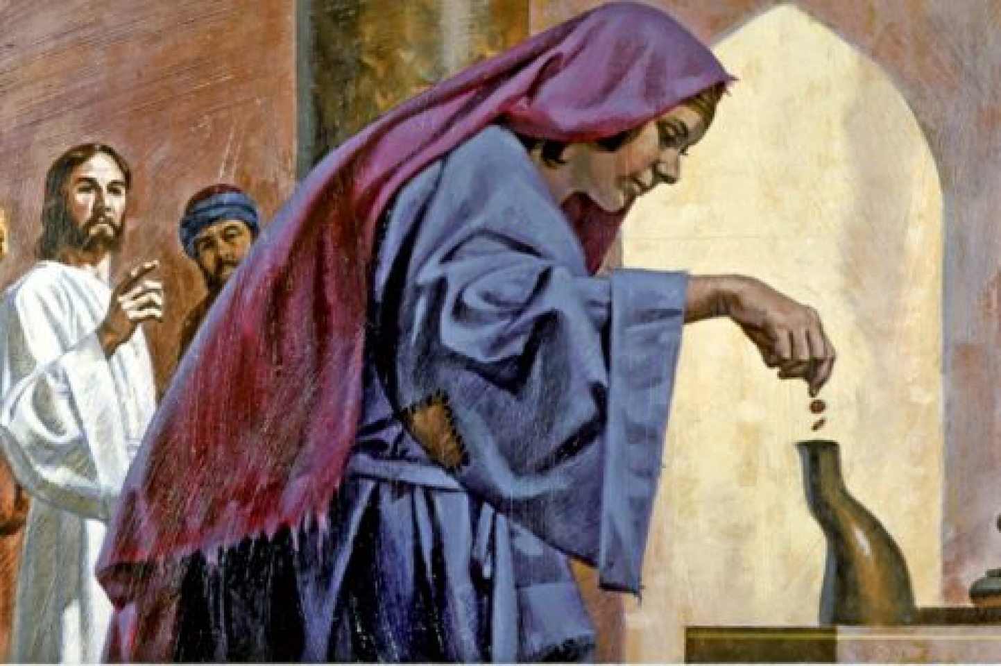 Thứ Hai tuần XXXIV Thừng niên: “Bà góa đã bỏ vào đó tất cả”