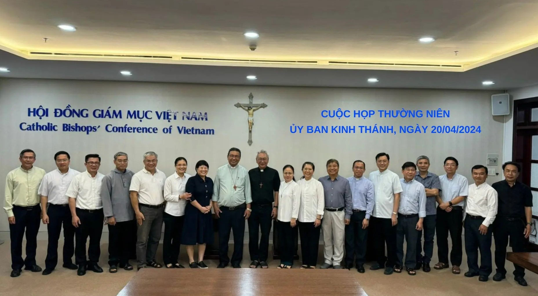 Cuộc họp thường niên Ủy Ban Kinh Thánh - Hội đồng Giám mục Việt Nam ngày 20/4/2024