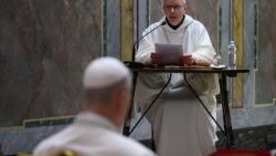 Đức Thánh Cha Lêô XIV và Giáo triều Roma bắt đầu tuần tĩnh tâm Mùa Chay