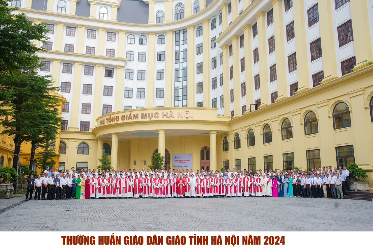 Khóa thường huấn giáo dân Giáo tỉnh Hà Nội năm 2024