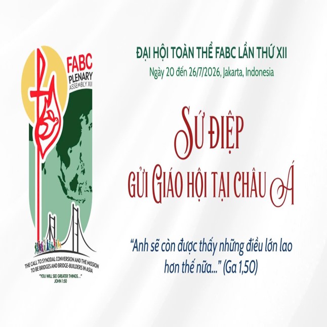 Sứ điệp của Đại hội Toàn thể lần thứ XII của Liên Hội đồng Giám mục Á châu