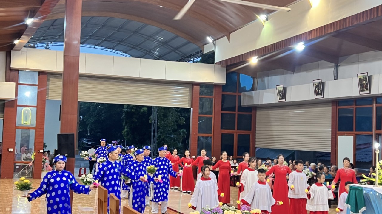 Giáo hạt Cao Bằng: Kết thúc tháng Hoa dâng kính Đức Mẹ