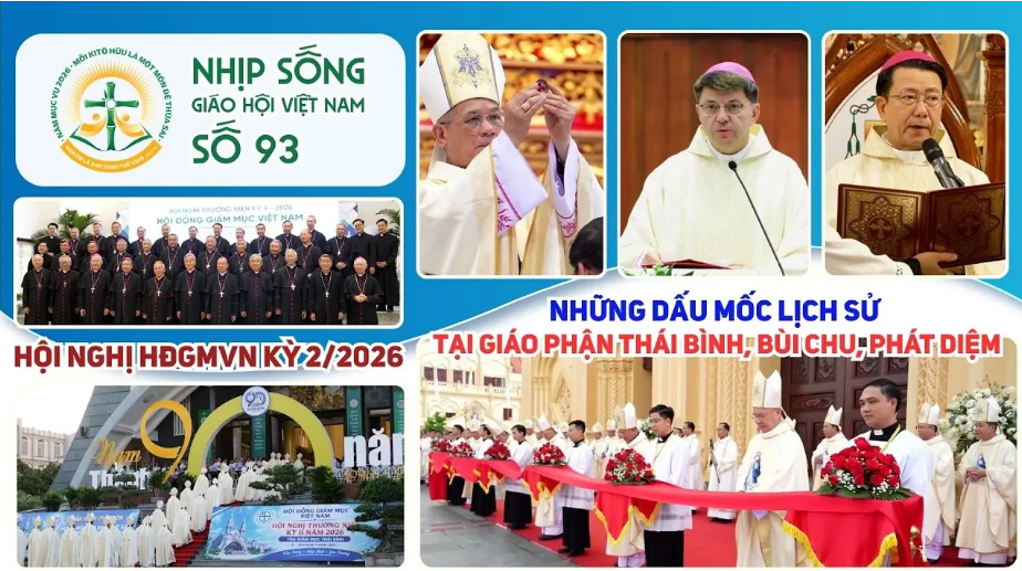Hội nghị Thường niên HĐGMVN - Những dấu mốc lịch sử tại các giáo phận Thái Bình, Bùi Chu, Phát Diệm: Nhịp sống Giáo hội Việt Nam số 92 (22/9/2026 - 28/9/2026)