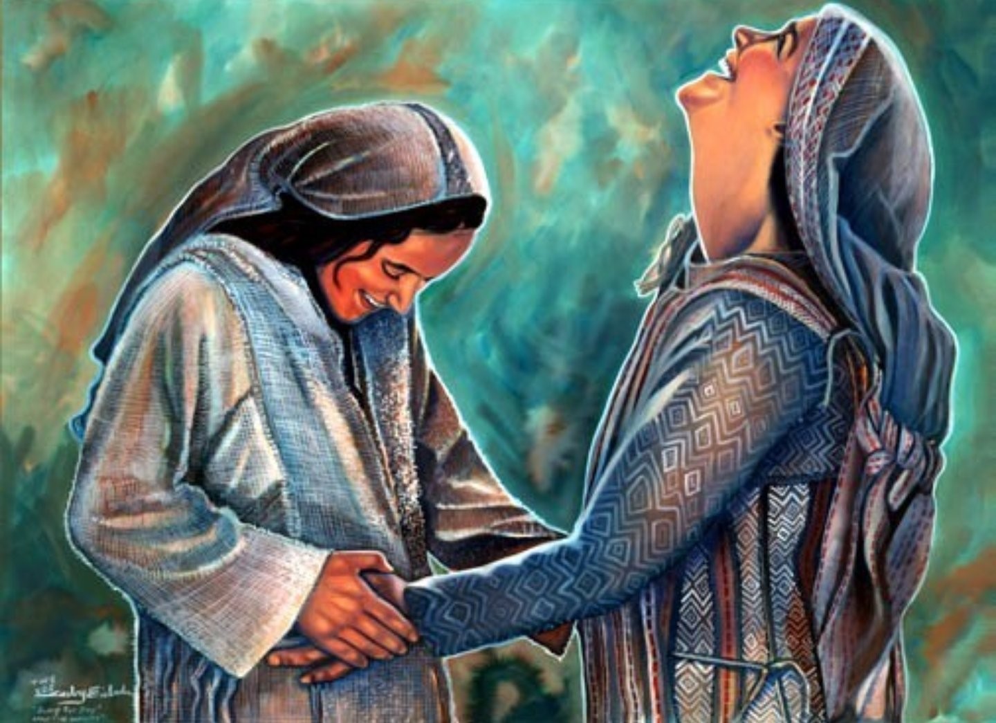 Ngày 31/5: Đức Mẹ đi viếng bà thánh Êlisabét