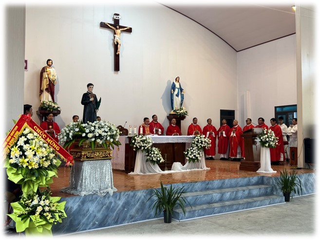 Giáo xứ Ngạn Sơn: Mừng lễ Thánh Giuse Nguyễn Duy Khang, quan thầy giáo xứ