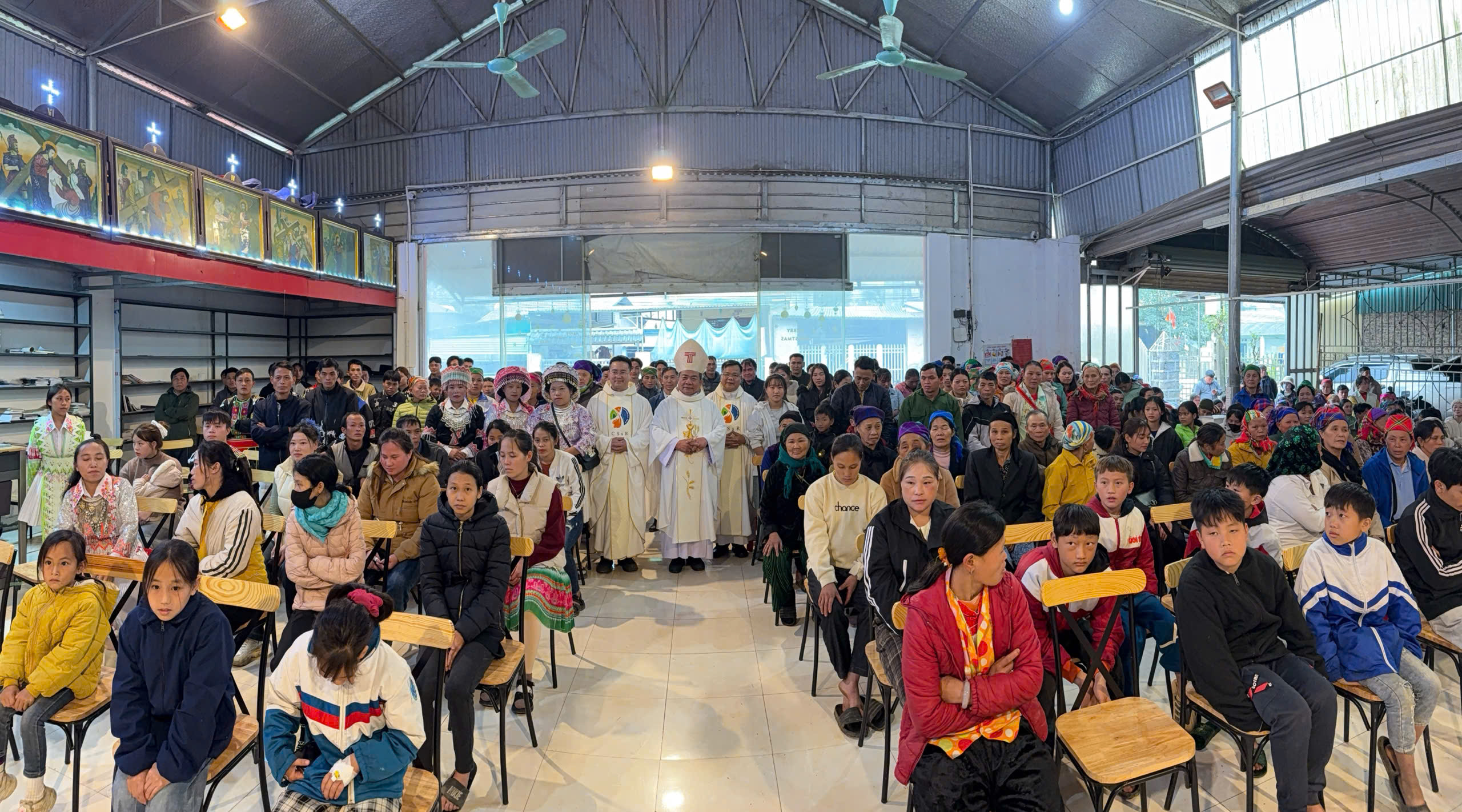 Thánh lễ Tất niên tại Giáo điểm Thông Nông: Niềm vui được làm con Chúa giữa miền truyền giáo