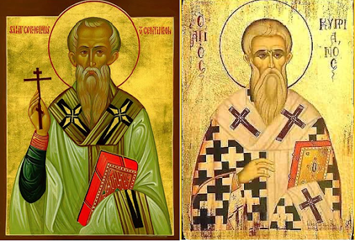 Ngày 16/9: Thánh Corneliô, Giáo hoàng & Thánh Cyprianô, Giám mục tử đạo
