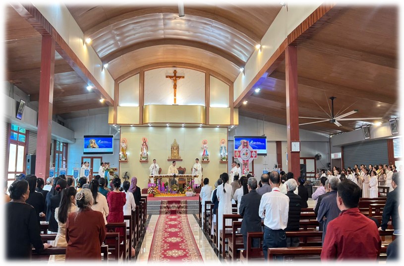 Curia Cao Bằng: Tổng hội thường niên Legio Mariae nhân dịp lễ Đức Mẹ Vô Nhiễm