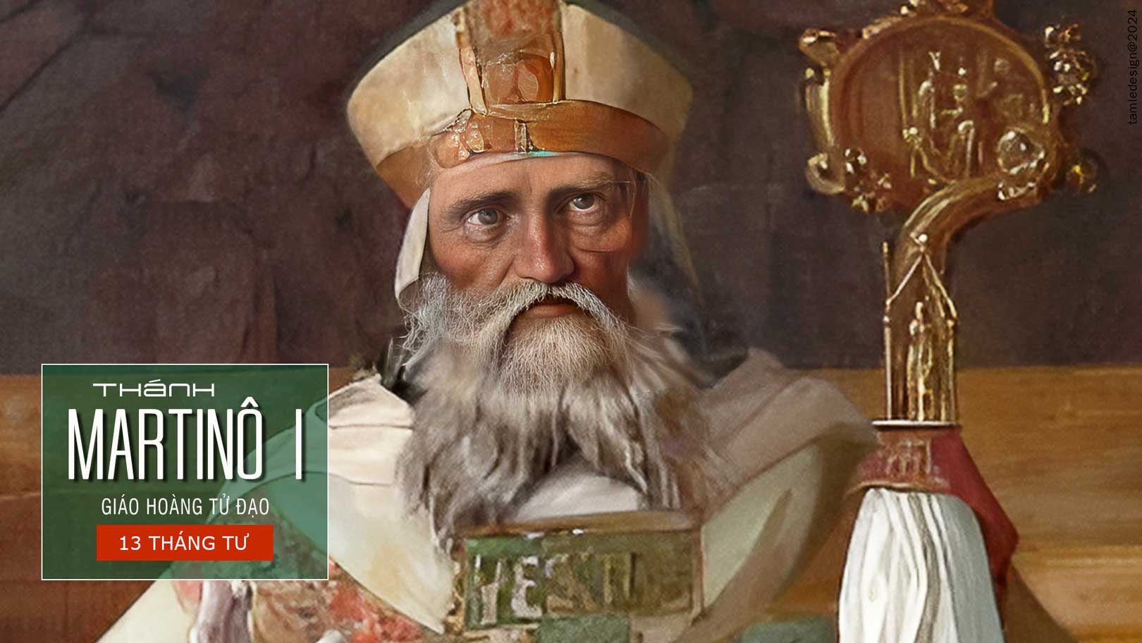 Ngày 13/4: Thánh Martinô I, Giáo hoàng Tử đạo