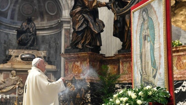 ĐTC Phanxicô cử hành Thánh lễ kính nhớ Đức Mẹ Guadalupe