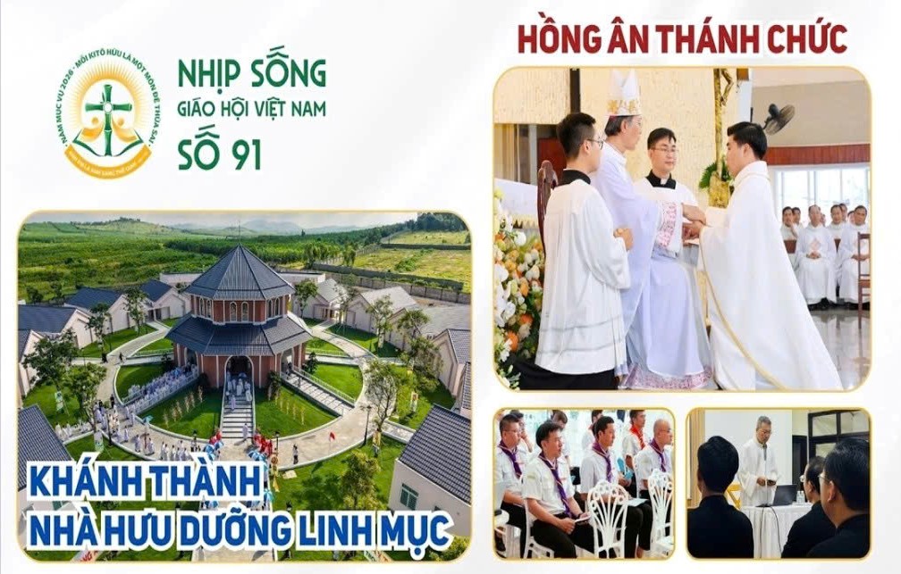 Hồng ân Thánh chức - Khánh thành Nhà hưu dưỡng linh mục: Nhịp sống Giáo hội Việt Nam số 91 (07/9/2026 - 14/9/2026)