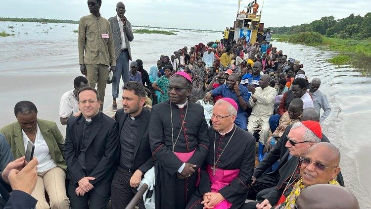 Cuộc viếng thăm của ĐHY Parolin mang lại cho Nam Sudan niềm hy vọng