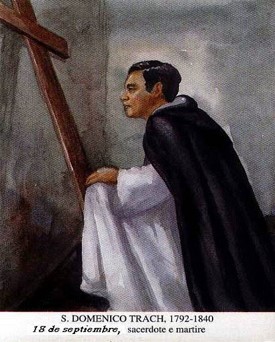 Ngày 18/9: Thánh Đaminh Vũ (Phan) Đức Trạch, tử đạo (1840)