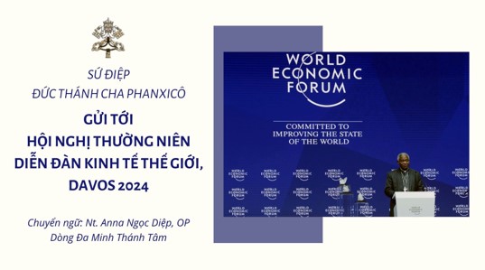 Sứ điệp Đức Thánh Cha gửi tới Diễn đàn Kinh tế Thế giới, Davos 2024