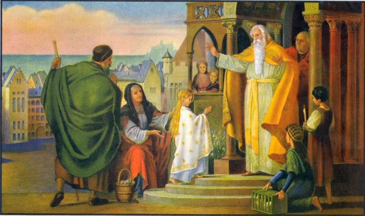 Ngày 21/11: Ðức Mẹ dâng mình vào Ðền Thờ