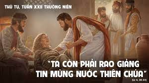 Thứ Tư tuần XXII Thường niên: Cơn sốt biến mất …