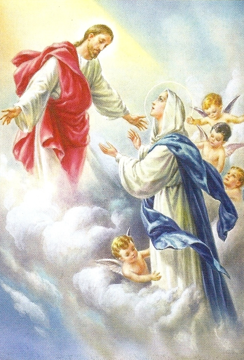Ngày 15/8: Đức Maria hồn xác lên trời