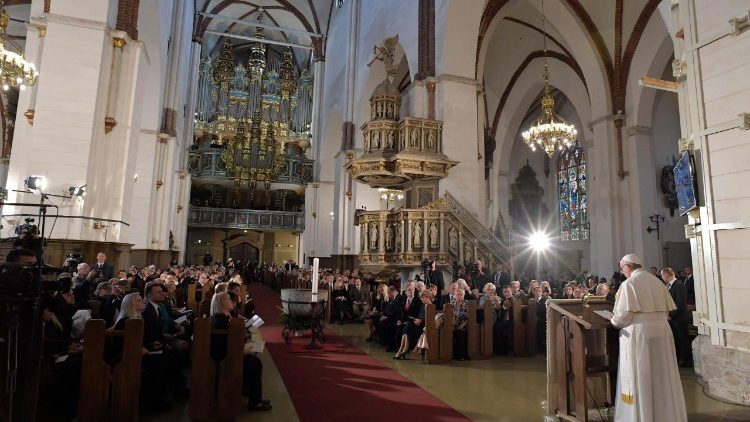 ĐTC Phanxicô cầu nguyện đại kết tại Riga, Lettoni