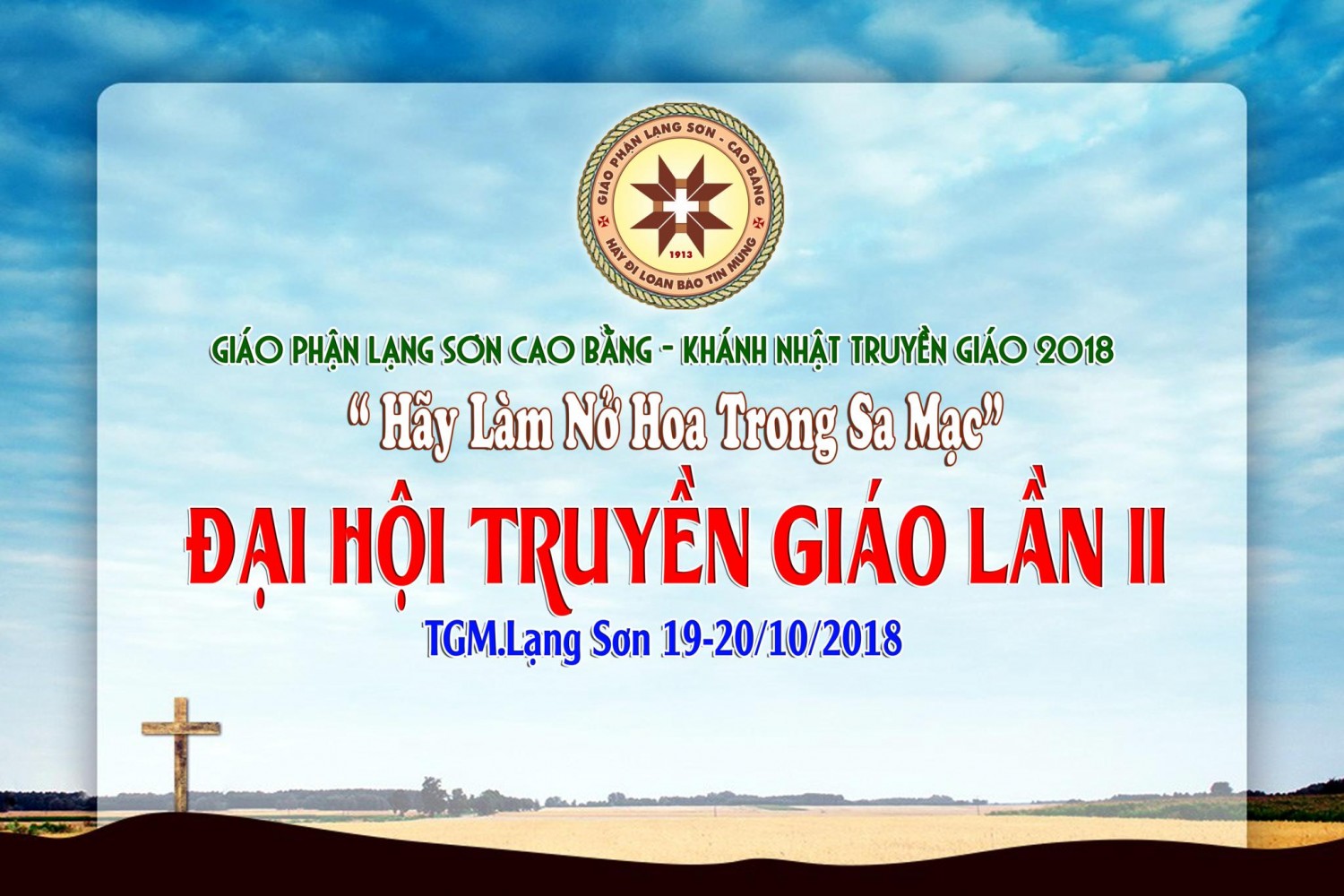 Khai mạc Đại Hội Truyền Giáo lần thứ II của Giáo phận Lạng Sơn Cao Bằng