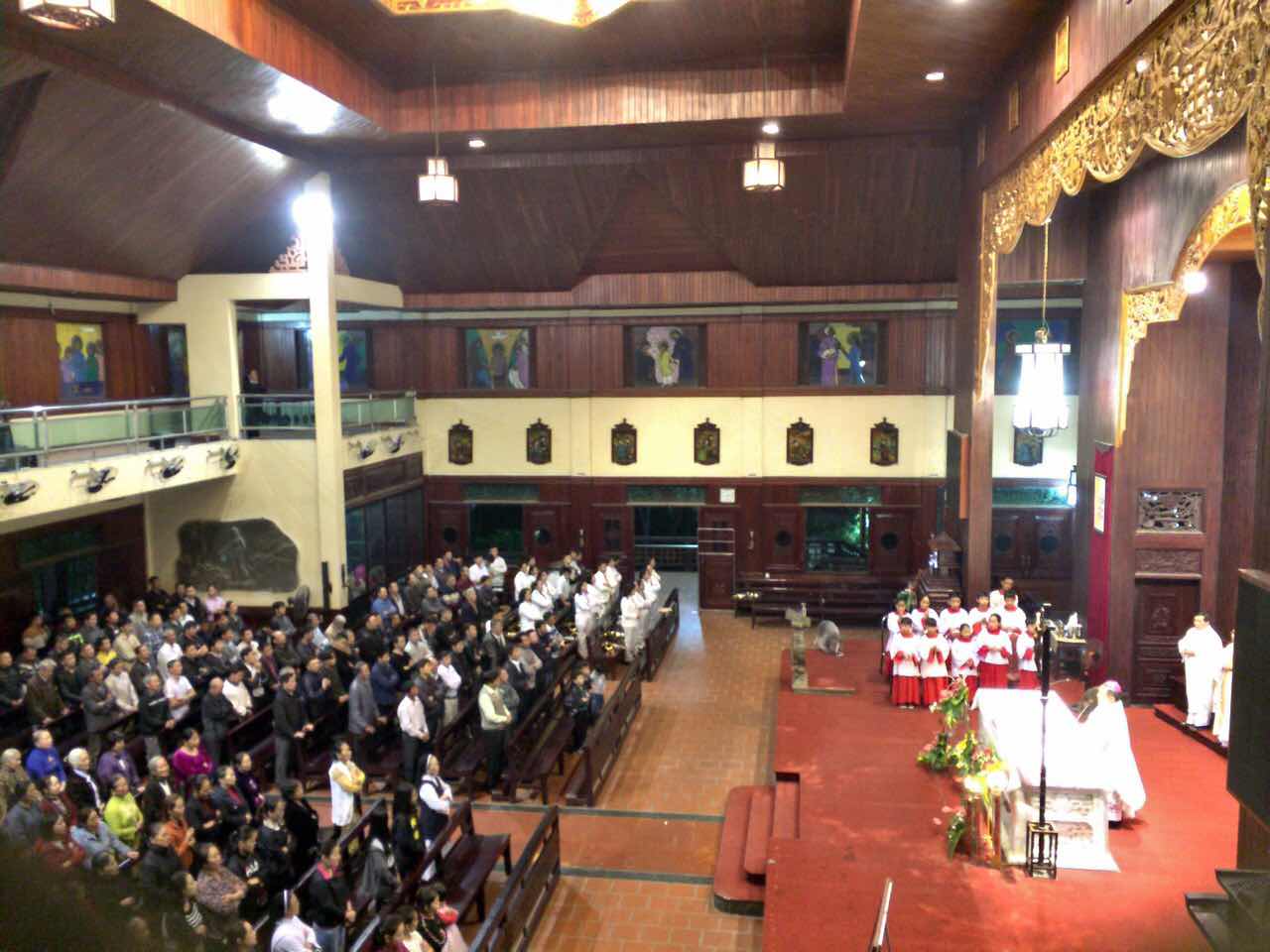 Đại lễ mừng Các Thánh tại Nhà thờ Chính Toà Lạng Sơn