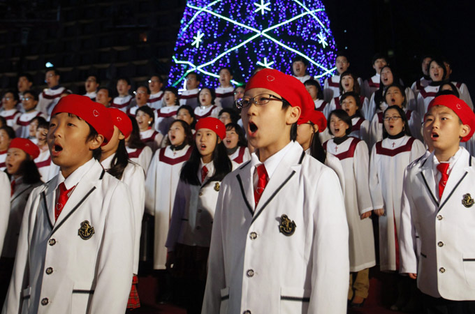 Bắc Hàn chúc mừng Giáng sinh các tín hữu Nam hàn