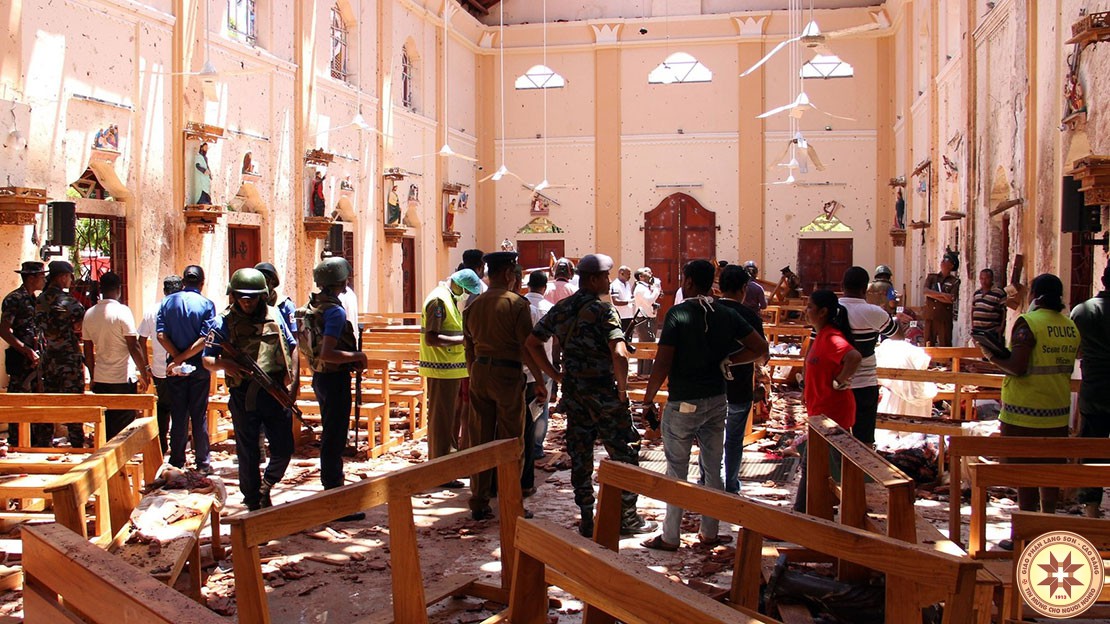 Diễn biến vụ tấn công kinh hoàng ngày Chúa Nhật Phục sinh đẫm máu ở Sri Lanka