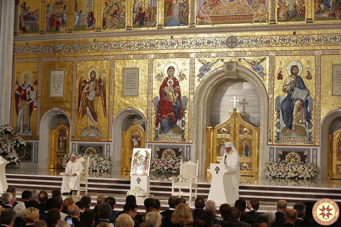 Diễn từ của Đức Thánh Cha trước Đức Thượng Phụ Daniel và Thánh Hội Đồng Chính Thống Giáo tại Bucarest