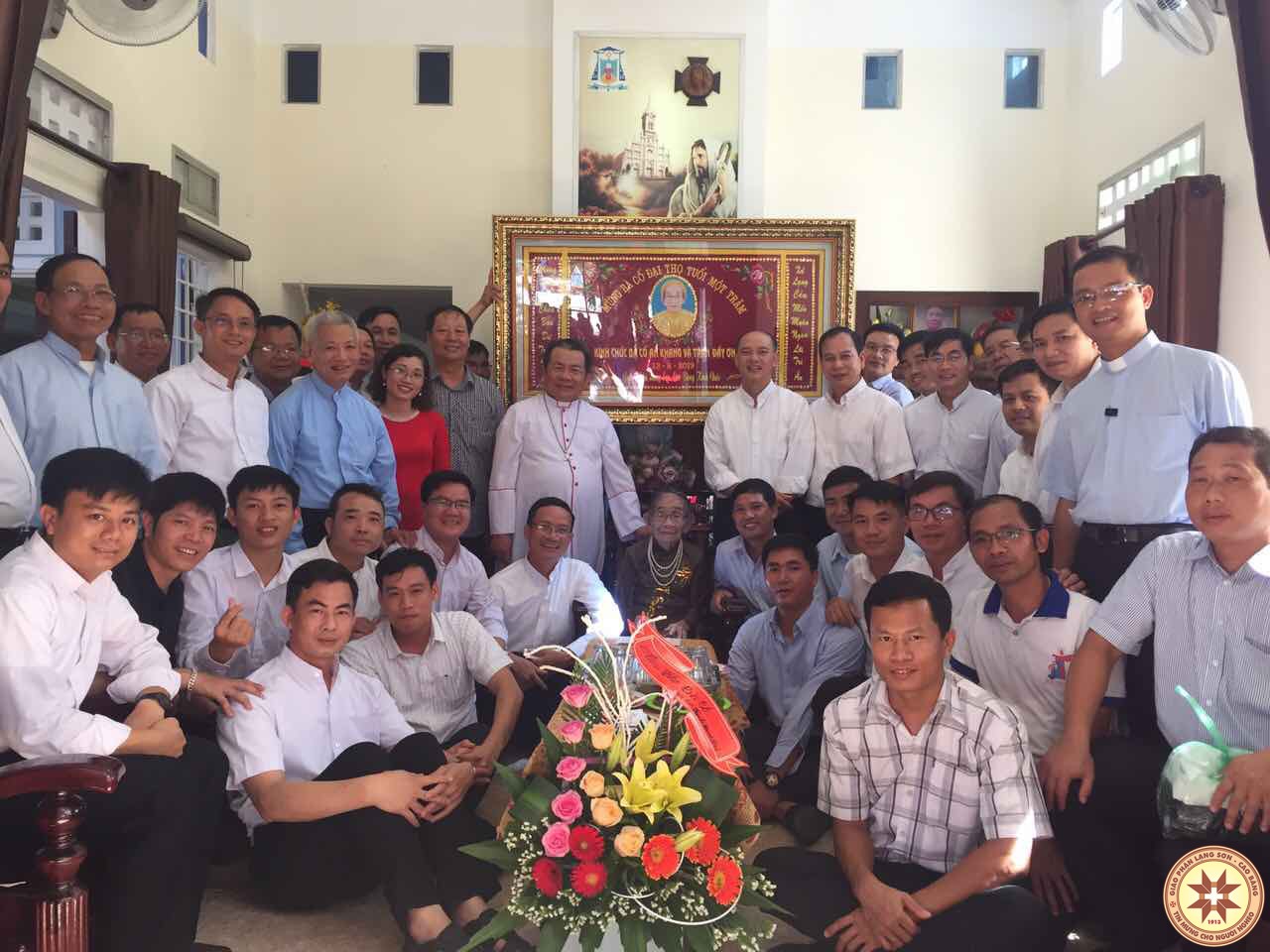 Mừng Đại thượng thọ Bà Cố Lucia Nguyễn Thị Chín