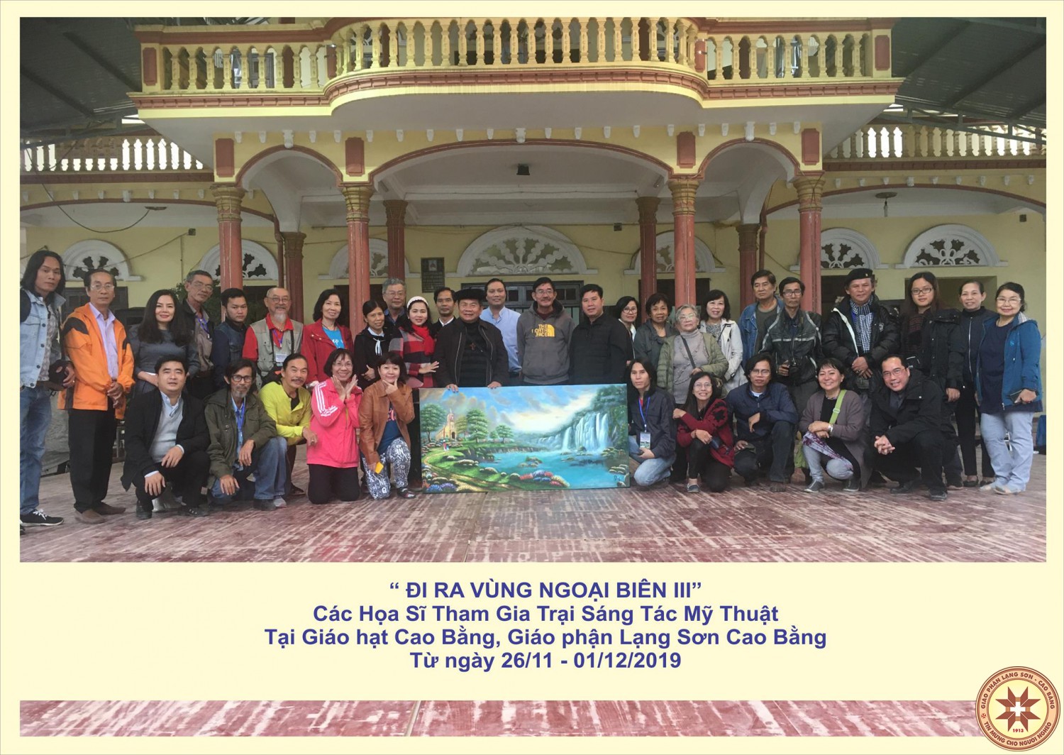 Trại sáng tác mỹ thuật “Đi Ra Vùng Ngoại Biên III” tại Giáo phận Lạng Sơn Cao Bằng.