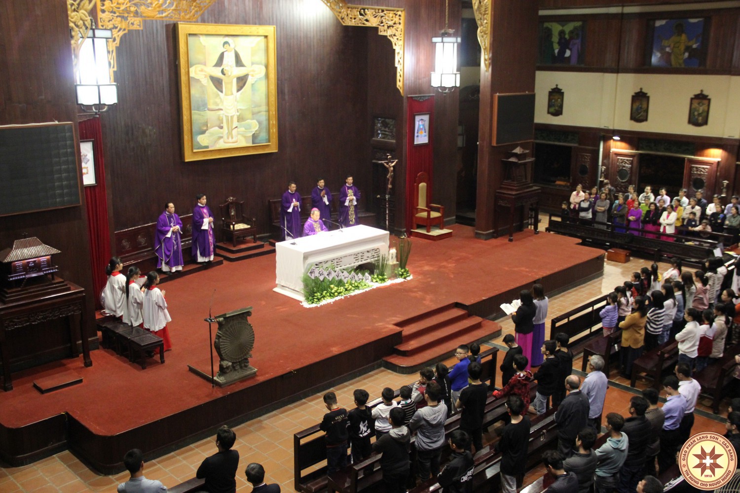 Lễ Tro khai mạc Mùa Chay Thánh tại NTCT.Lạng Sơn