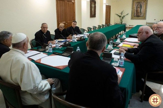 Hội đồng Hồng y cố vấn C6 họp trực tuyến với Đức Thánh Cha Phanxicô